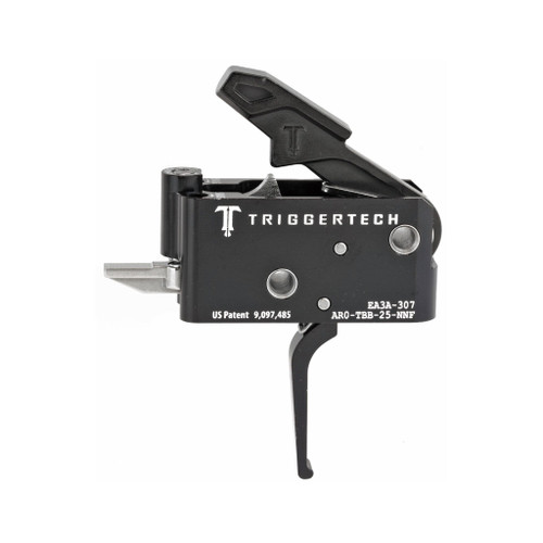 TriggerTech Adaptable Two-Stage Flat Trigger 2.5-5 lb for AR-15, PVD Black