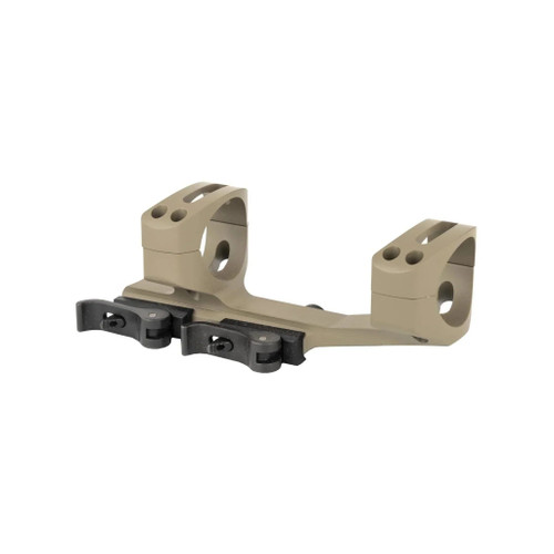 Warne QD X-SKEL 34mm Quick Detach Cantilever Scope Mount, Dark Earth