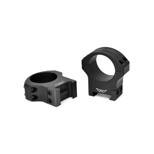 Warne HyperLite 30mm High Scope Rings, Matte Black