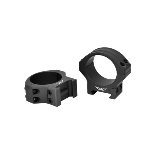 Warne HyperLite 34mm Low Scope Rings, Matte Black