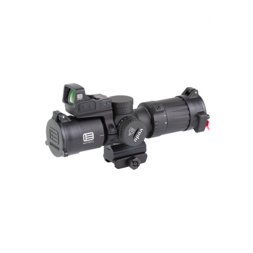 EOTech Vudu 3-9x32 Rifle Scope SFP MD6 MOA with EFLX 3 MOA Red Dot, SKU VDU3-9PKG2