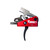 Timney Targa 662S Two-Stage Short Trigger for AR-15, Curved Shoe