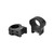Warne HyperLite 1 Inch High Scope Rings, Matte Black