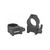 Warne Maxima 1 Inch High Quick Detach Scope Rings, Matte Black
