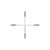 Trijicon ACOG 3x30 Rifle Scope Red Crosshair BDC .308 168gr, Red Crosshair BDC .308 reticle diagram