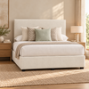 Lucca Ensemble Base in ivory upholstery — lifestyle colour illustration