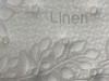 Natural linen fabric - top of mattress