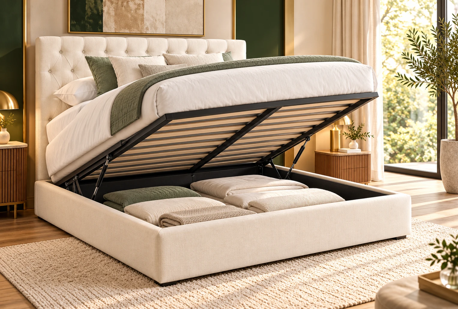 Gas Lift Storage Beds