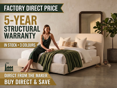 Raveena upholstered bed frame