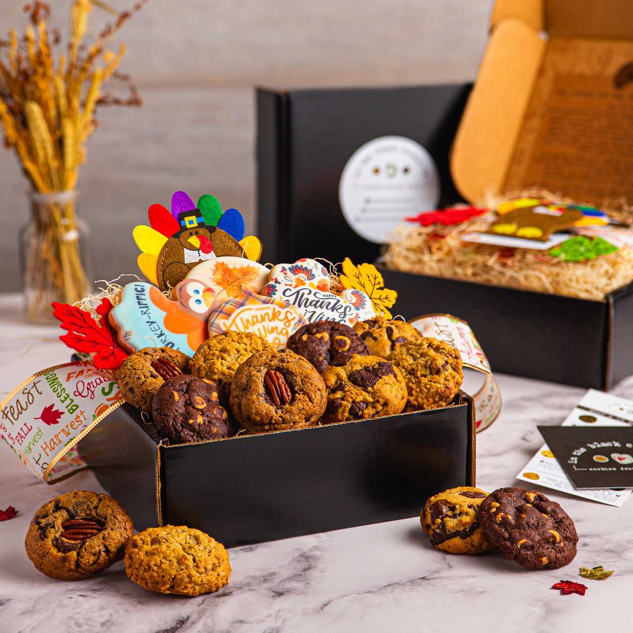 Qiqee Auto-pop Up 30pcs Pie Box With Window 9x9x2.5 Inch Don