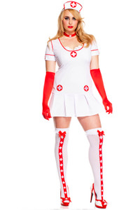 White Naughty Nurse Costume White Naughty Nurse Costume