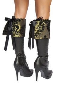 Brocade Boot Cuffs