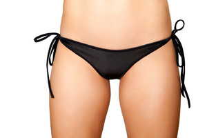 Low Rise Pucker Back Bikini Bottom Low Rise Pucker Back Bikini Bottom