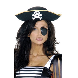 Crossbones Pirate Hat Crossbones Pirate Hat