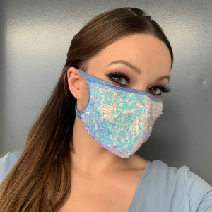 Sequin Face Mask Sequin Face Mask