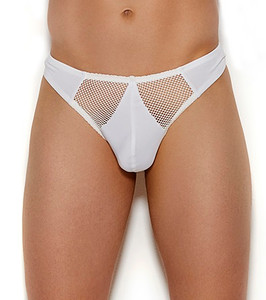 Men's Fishnet and Lycra Thong Men's Fishnet and Lycra Thong