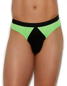 Men's Neon Lycra Thong