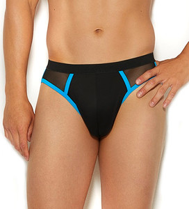 Men's Lycra and Mesh Jock Strap
