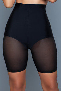 High Waist Sheer Shaping Panels Shaper Shorts High Waist Sheer Shaping Panels Shaper Shorts