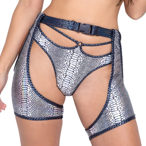 Snakeskin Print Short Chaps Snakeskin Print Short Chaps