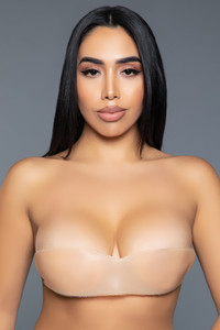 Seamless Wing Shaped Strapless Silicone Sticky Bra Seamless Wing Shaped Strapless Silicone Sticky Bra
