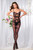 Floral Lace Keyhole Bodystocking
