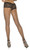Fence Net Pantyhose with Lace Panty Top