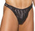 Leather Thong with Snaps