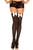 Opaque Stockings with Bow