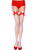 Fishnet Thigh Highs with Satin Bows Fishnet Thigh Highs with Satin Bows