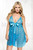 Mesh Polka Dot Babydoll with G-String