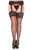 Backseam Sheer Stocking With Garter Belt
