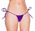 Low Cut Tie Side Thong Bikini Bottoms