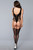 Suspender Fishnet and Opaque Bodystocking