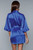 Short Sleeve Satin Robe