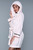 Ultra Soft Plush Hooded Short Robe