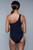 Asymmetrical One Shoulder Keyhole Swimsuit