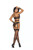 Sheer Mesh Bralette, Panty and Garter Belt Set