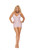 Diamond and Lace Chemise and G-String Set