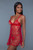 Sheer Mesh and Hearts Babydoll and G-String