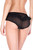 Ruffle Mesh Crotchless Mini Bow Panty