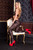 Lace Cutout Halter Crotchless Bodystocking