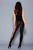 Opaque Strapless Sheer Sides Bodystocking