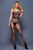 Multi Striped Sheer Crotchless Bodystocking