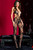 Sheer Lace Plunging Cutout Bodystocking
