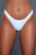 Ruched Brazilian Thong Bikini Bottom