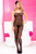 Crochet Spandex Crotchless Bodystocking