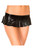 Metallic Pleated Micro Mini Skirt