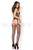 Opaque and Net Suspender Bodystocking