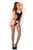 Opaque and Net Suspender Bodystocking